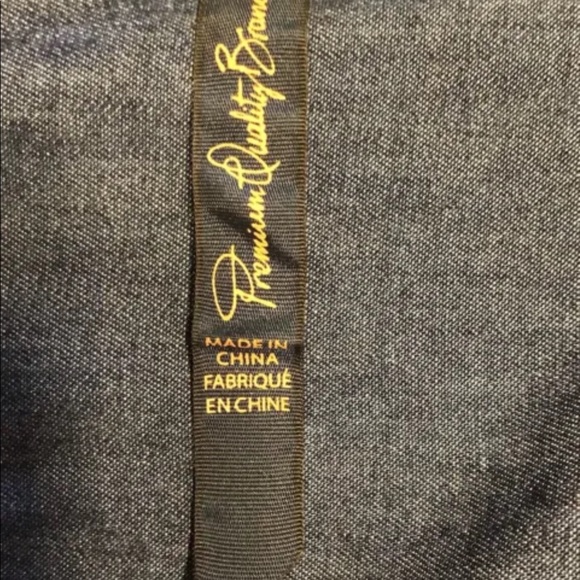 Seven Women’s Embellished Denim Roll Up Sleeve Blouse Blue M - Picture 7 of 11